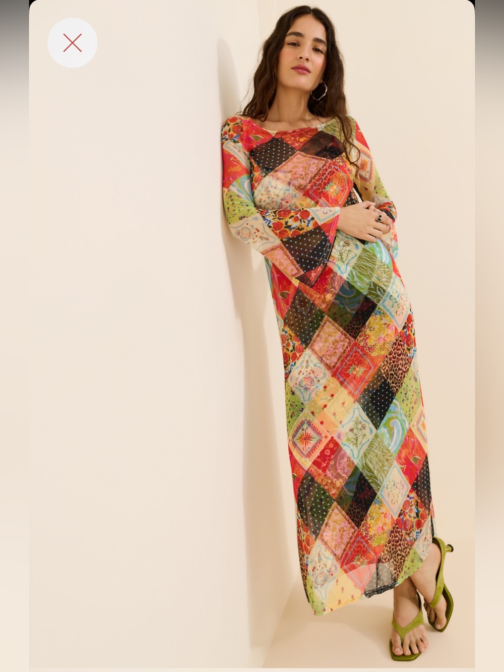 Never fully dressed Aria maxi dress